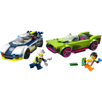 LEGO City Jakt med polisbil och muskelbil 60415.