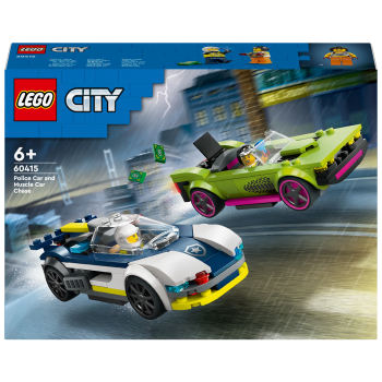 LEGO City Jakt med polisbil och muskelbil 60415.