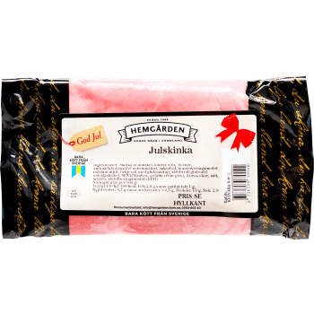 Julskinka Skivad ca 120g Hemgården.