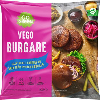 Vegoburgare Ärta 320g GoGreen.