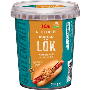 Rostad lök Glutenfri 150g ICA.