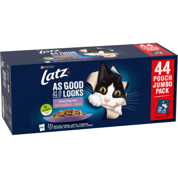 Kattmat AGAIL Mixed Selection i géle 44-p Latz.