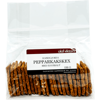 Pepparkakskex Med Havssalt 150g Olof Viktors i Glemminge.