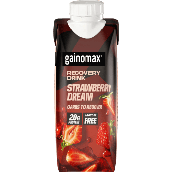 Proteindryck Strawberry Dream Recovery 250ml Gainomax.