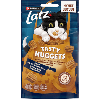Tasty Nuggets Kyckl&Anka 50 Gram Latz.
