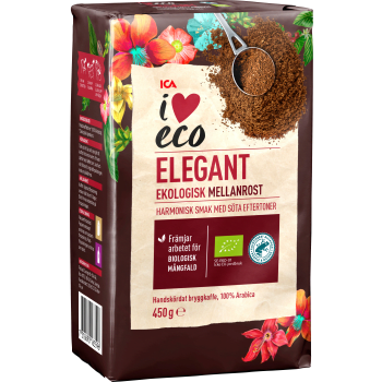Bryggkaffe Mellanrost Ekologisk 450g ICA I love eco.
