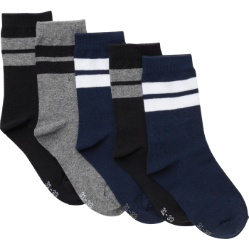 Strumpa 5p ränder 31/33 mywear.