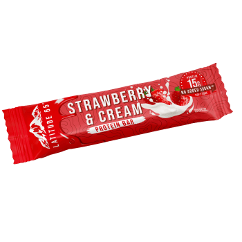 Proteinbar Strawberry Yoghurt 45g Latitude 65.