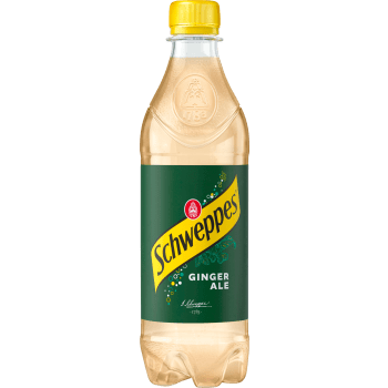 Läsk Ginger Ale 50cl Schweppes.