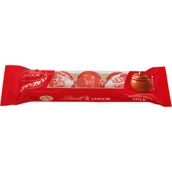 Choklad LINDOR Milk Trio 37g Lindt.