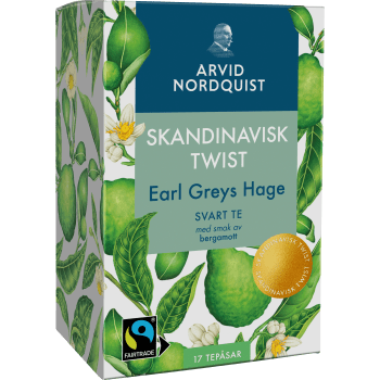 Svart Te Earl Greys Hage 17-Pack Arvid Nordquist.