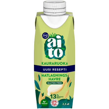 Matlagningshavre Glutenfri 250ml Fazer Aito.