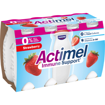 Drickyoghurt Jordgubb 100g 8-p Actimel.