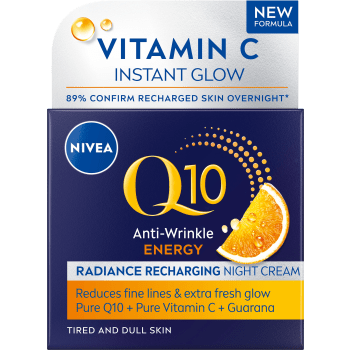 Nattkräm Q10 Energy Radiance Recharging Night Cream 50ml Nivea.