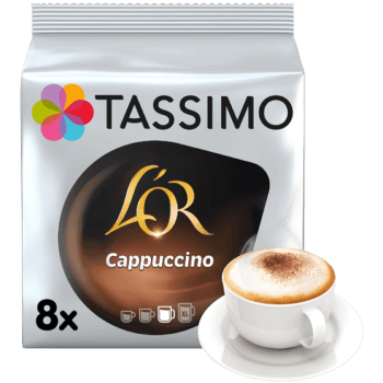 Kaffekapslar L'OR Cappuccino 8-pack Tassimo.