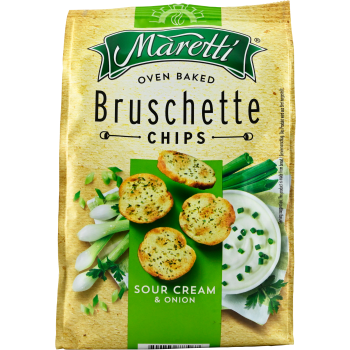 Bruschetta sourcream & onion 150g Maretti.