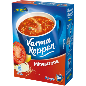 Minestronesoppa 3 portioner 6dl Varma Koppen.