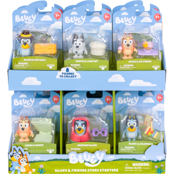 Figur 1-p Story Starter Bluey.