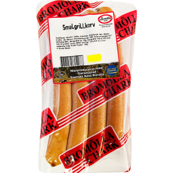Smalgrillkorv ca 420g Bromölla Chark.