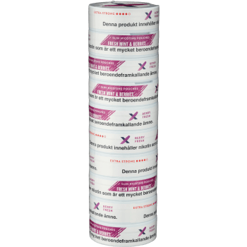 X Berry Fresh Extra Strong Stock.
