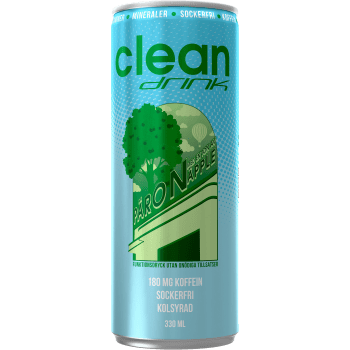 Energidryck Päron med en ton av äpple 33cl Clean drink.