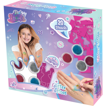 Tattoo set glitter Real UniQ.