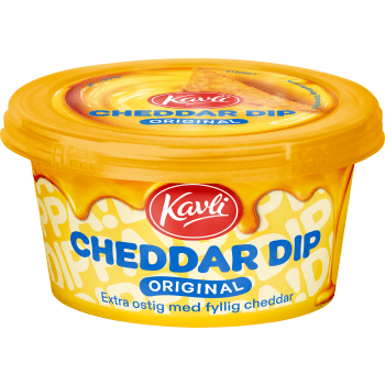 Dip Cheddar Original 185g Kavli.