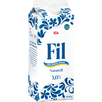 Filmjölk 3% 1500g ICA.