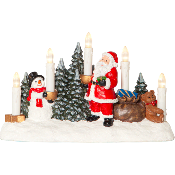 Batteriljusstake Merryville Tomte Star Trading.