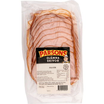 Kalkon Rökt Ojämna Skivor ca 300g Pärsons.