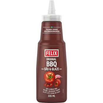 Sås BBQ Original 335ml Felix.