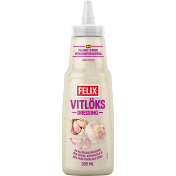 Vitlöksdressing 335ml Felix.