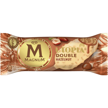 Glass Magnum Utopia double hazelnut 1-p GB Glace.