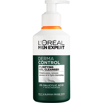 Ansiktsrengöring Man Derma Control Purifying Gel Cleanser 260ml Men Expert.