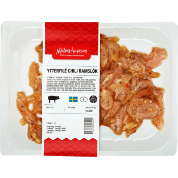 Ytterfilé Röd Jalapeno Ramslök 400g Nyhléns Hugosons.