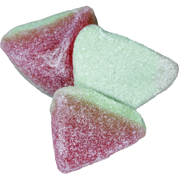 Fyllda melonbitar.