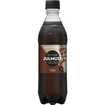 Läsk Gammeldags Julmust Zero 500ml Vasa Bryggeri.