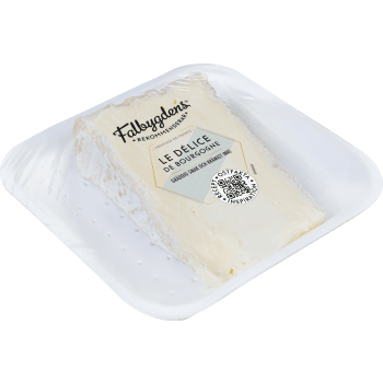 Dessertost Délice de Bourgogne vitmögelost ca140g Falbygdens rekomm..
