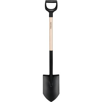 Spade spetsig solid stål/trä.