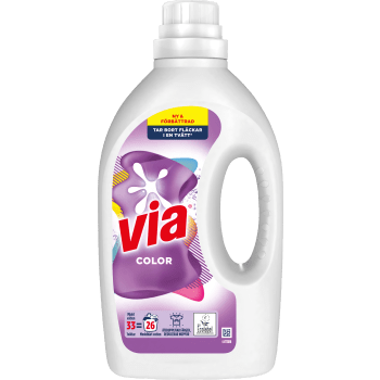 Tvättmedel Flytande Color 1320ml Via.