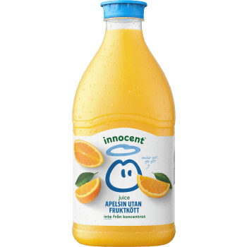 Apelsinjuice utan fruktkött 1,5l Innocent.