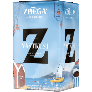 Bryggkaffe Västkust 450g Zoegas.