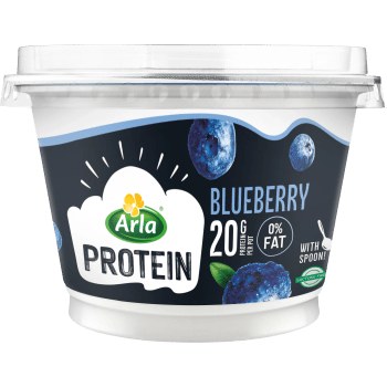 Proteinkvarg Blåbär Laktosfri 0,2% 200g Arla®.