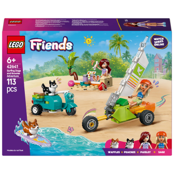 LEGO Friends Äventyr med surfhundar och vespa 42641.