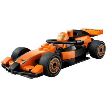 LEGO City F1 förare med McLaren racerbil 60442.