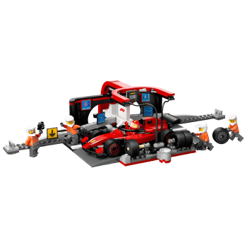 LEGO City F1 depåstopp & depåteam med Ferrari bil 60443.