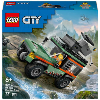 LEGO City 4-hjulsdriven terrängbil för bergskörning 60447.