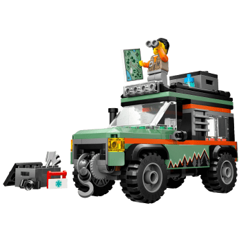 LEGO City 4-hjulsdriven terrängbil för bergskörning 60447.