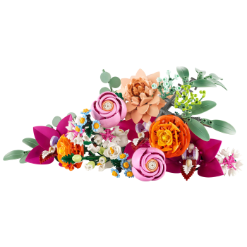 LEGO Botanicals Vacker rosa blombukett 10342.