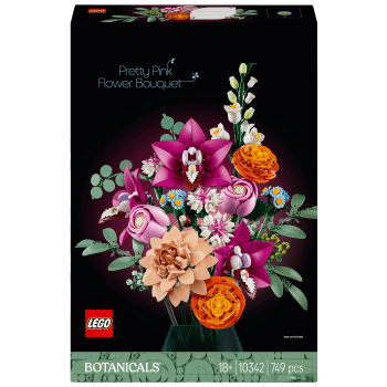 LEGO Botanicals Vacker rosa blombukett 10342.